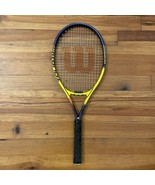 Wilson Tour 110 Titanium Tennis Racket Yellow L3 43/8 - £14.15 GBP