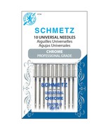 Schmetz Size Needle Chrome Universal Sz 90/14 10pc - £10.44 GBP