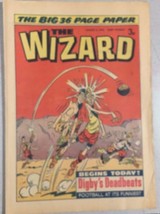 THE WIZARD weekly British comic book August 4, 1973 - £7.74 GBP