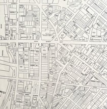 Rochester City Map 1935 New York Antique Atlas Street View 14 x 11&quot; LGAD99 - £31.44 GBP