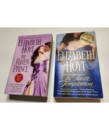 2 Elizabeth Hoyt Book Lot To Taste Temptation SIGNED + The Raven Prince ... - £29.88 GBP