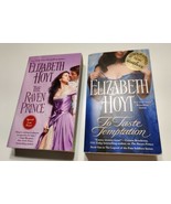 2 Elizabeth Hoyt Book Lot To Taste Temptation SIGNED + The Raven Prince ... - $26.59