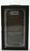 New Native Union I Phone 6/6s Clic Air Ultra Slim Smoke Black Phone Grip Case - £4.83 GBP