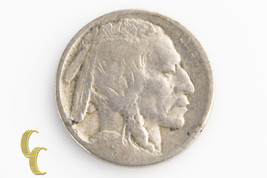 1913-D 5¢ $.05 Type 2 Buffalo Nickel Good Condition, Natural Color &amp; Nice Detail - £95.54 GBP