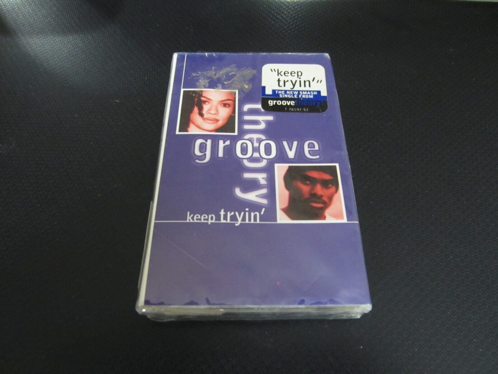 Primary image for Keep Tryin' by Groove Theory (1996, Cassette Single) - Brand New & Sealed!!!