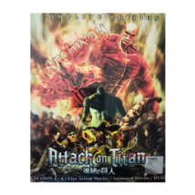 Attack On Titan Season Complete Series Anime English Dubbed Seasons Sealed! Dvd - £56.52 GBP