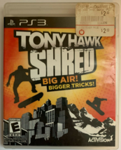 Tony Hawk: Shred (Sony PlayStation 3, 2010): COMPLETE: PS3 Skateboarding - £7.79 GBP