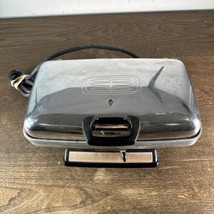 Vintage Mid Century GE General Electric Waffle Maker / Grill 24G42 - £25.65 GBP