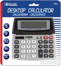 Standard Function Electronics Calculators, 12-Digit Dual Power, Pack Fro... - $39.98