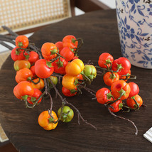 Artificial Autumn decor Mini Pumpkin Branches Artificial fruit artificia... - $6.99+