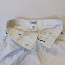 Old Navy RN#54023 Youth Girls Size 14 (26×13) White Mini Denim Frayed Skirt  image 9