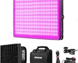 Aputure Amaran P60C Rgbww Video Panel Light,Color Temperature 2500K-7500... - $646.99