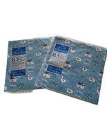 Vintage Gift Wrap Wrapping Paper Country 8.3 sq ft Birthday Blessings Lo... - £15.40 GBP
