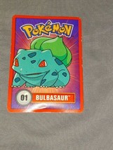 Bulbasaur 01 - 1998 Official Nintendo Pokemon Promo Card - Played Rare Vintage! - $12.99