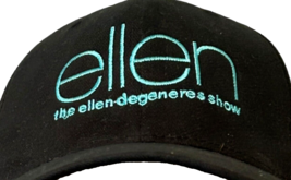 ellen degeneres show flexfit adjustable L/XL black hat cap - $9.62