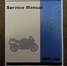 1973 HONDA CB200 CL200 Service Shop Repair Manual BRAND NEW - £78.81 GBP