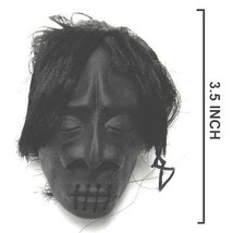 SHRUNKEN HEAD WITH HAIR shrinking fake small human heads tribe ritual hu... - £7.19 GBP