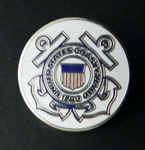 Us Coast Guard Uscg Anchors Usa Round Lapel Pin Badge 1 Inch - £4.28 GBP