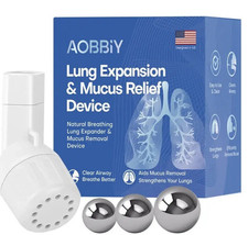 Aobbiy Lung Expansion Mucus Relief Device Breathing Aid for Better Sleep... - $11.53