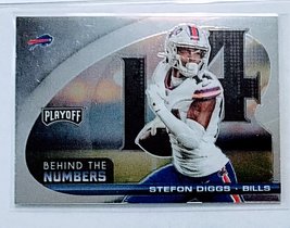 2021 Panini Playoff Stefon Diggs Behind the Numbers Insert Rookie Football Card  - $4.99