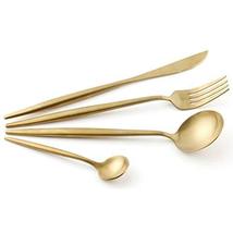 Golandstar 410/420 Stainless Steel 4pcs Cutlery Flatware Set Tableware Dinner Sp - £19.77 GBP