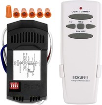 The Eogifee Universal Ceiling Fan Remote Control And Receiver, Hd Rr7079T Kits. - £29.02 GBP