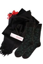 BestSockDrawer Alpaca wool scarf and TREEPEOPLE socks gift box for men - £83.71 GBP