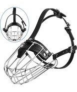 Metal Doberman Muzzle for Large Sized Dog - Cage Muzzles for Barking and... - $562.18 MXN