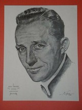 Bing Crosby Volpe Academy Award Print Portrait 1962 - £15.71 GBP