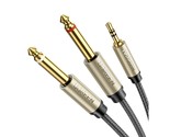 UGREEN 3.5mm 1/8 TRS to Dual 6.35mm 1/4 TS Mono Breakout Cable Y Splitte... - $35.99