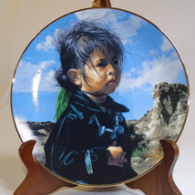 RARE Navajo Little One The Proud Nation By Hamilton Collection Beautiful Plate - £12.34 GBP