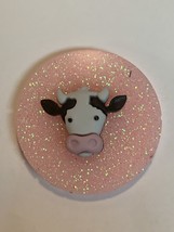 retractable badge holder Adorably Cute Cow Face - £7.82 GBP
