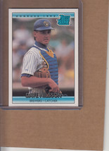Dave Nilsson 1992 Donruss 4 Milwaukee Brewers Rookie Baseball Trading Card - $4.00