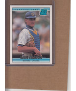 Dave Nilsson 1992 Donruss 4 Milwaukee Brewers Rookie Baseball Trading Card - $4.00