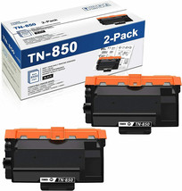 2 PK High Yield TN850 Toner Cartridge For Brother TN820 MFC-L5900DW HL-L... - £40.11 GBP