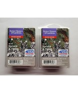 Blue Spruce &amp; Tinsel Better Homes and Gardens 2 Packs Scented Wax Cube M... - £7.90 GBP
