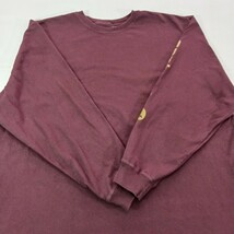 Carhartt K231 PRT Loose Fit Men's Red Cotton Long Sleeve Graphic T-Shirt Sz 2XL image 10