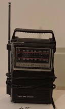 Vintage General Electric 7-2800B AM-FM Portable Radio AC-DC Battery or Plug - £9.52 GBP