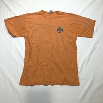Vintage Vol D&#39;Isare French Snowboard Cup Shirt Mens XL Orange Winter Sports - £22.41 GBP