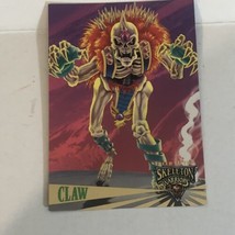 Skeleton Warriors Trading Card #23 Claw - £1.57 GBP