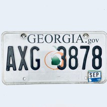 2016 United States Georgia Clayton County Passenger License Plate AXG 3878 - $245.14 MXN
