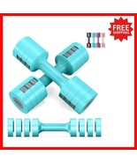 Women’s 10 lb Adjustable Dumbbells with Non-Slip Handle for Full-Body Wo... - $82.63 CAD