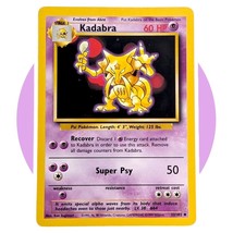 Base Set Pokemon Card (A55): Kadabra 32/102 - $2.90