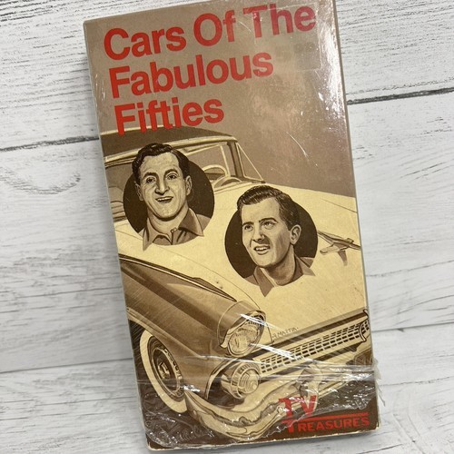 Vtg Cars of The Fabulous Fifties VHS Tape Real TV Car Commercials of the... - $19.99