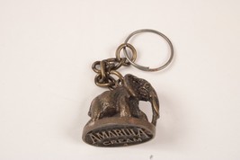 Vintage Brass Elephant key chain for AMARULA CREAM LIQUEUR South Africa - $11.76 CAD