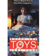 WHERE the TOYS COME FROM (vhs) *NEW* live action &amp; animation, deleted title - $47.99