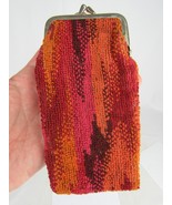 Vintage 1960&#39;s Cigarette Case Coin Purse 7&quot; Hippy Smoker Retro - $45.12 CAD