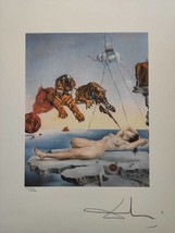 Salvador Dali Lithograph: Dream Caused by the Flight of a Bee Around a Pomegrana - £118.83 GBP