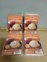 ScentSationals Pumpkin Apple Muffins Scented Wax Cubes set of 4 Sealed New pks - $10.95