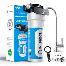 ??????? Under Sink Alkaline Water Filter With Faucet, Improves And Taste... - £63.31 GBP